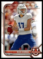 2021 Bowman University Nick Starkel San Jose State Spartans #42