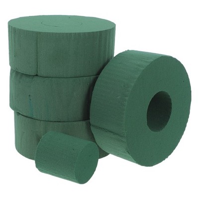 4Pcs Durable Green Floral Foam Blocks for Wine Bottles Water Absorbing DIY