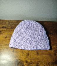 Handmade Soft, Orchid Lavender Colored Spiral...