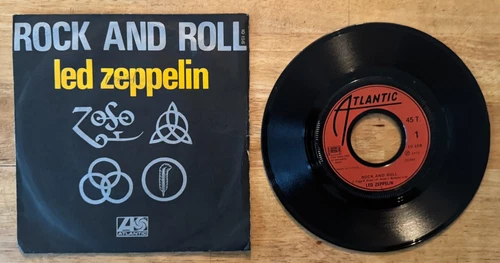 45 7" FRENCH SP LED ZEPPELIN ROCK AND ROLL