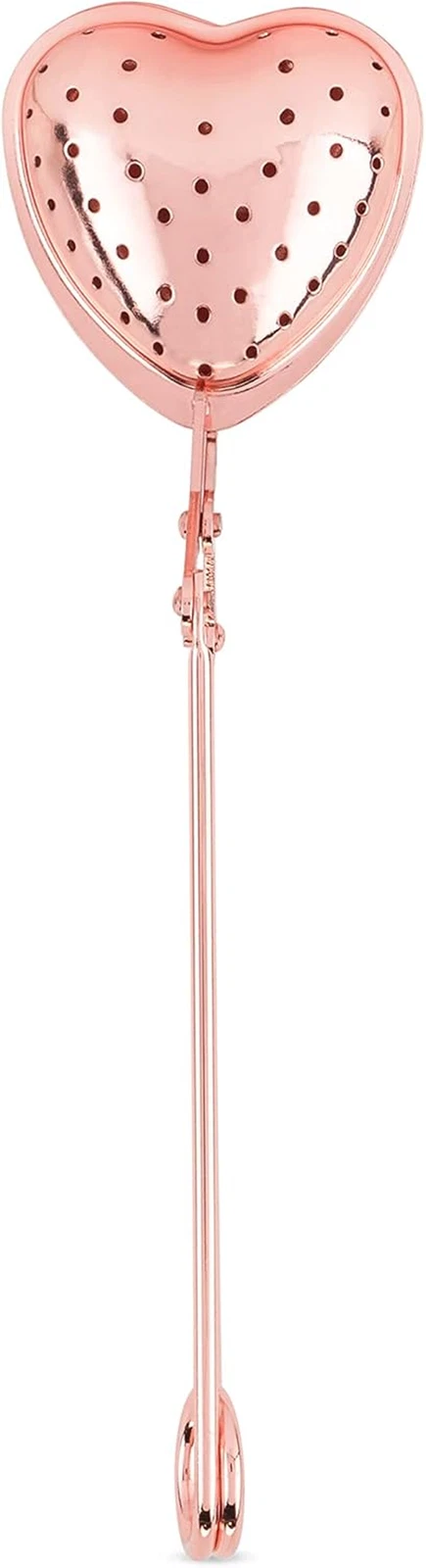 Heart Shaped Tea Ball, Reusable Loose Leaf Tea Infuser, Brew Tea with Ease, Stai