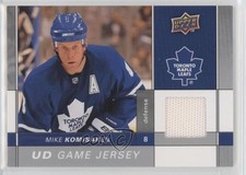 2009-10 Upper Deck Game Jersey Series 2 Mike Komisarek #GJ2-MK 0i6