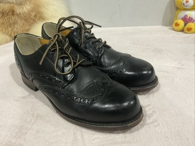 Frye Hudson Wingtip brown or Black Leather Rubber Soles Shoes Men 12M USA Made 