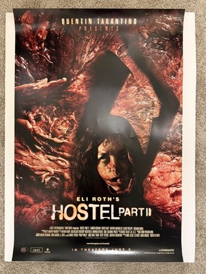 Original HOSTEL PART 2 Movie Poster 27x40 Eli Roth Horror Saw Grindhouse