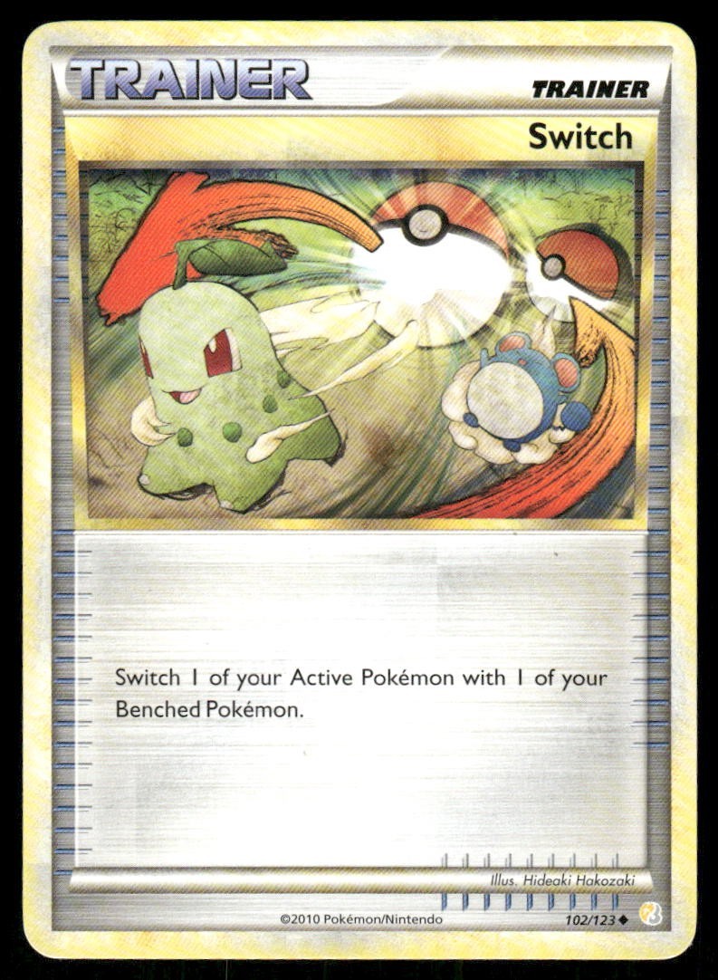 Pokemon Tcg Switch #102 Pokemon HeartGold & SoulSilver LP