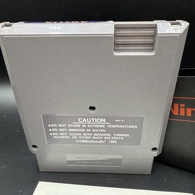 Willow (Nintendo Entertainment System, 1989) NES Cartridge, Dust Cover & Manual