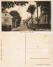 Ansichtskarte Sayda Pfarrgasse 1924