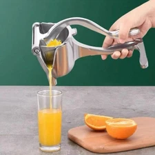 Manual Citrus Juicer Heavy Duty Metal Fruit Press Lemon Orange Squeezer Juice Ma