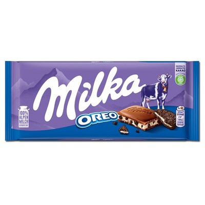 (19,50 /1kg) Milka Oreo Schokolade, 100g Tafel