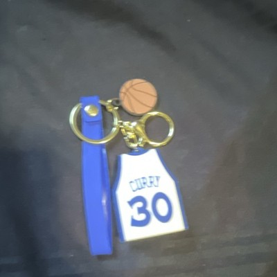Curry 3D Jersey Keychain - Stylish Accessory for Basketball Fans