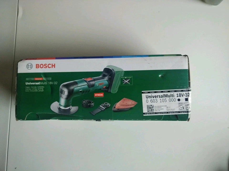 Bosch UNIVERSALMULTI 18V-32 P4A 18v Cordless Oscillating Multi Tool No Batteries - Image 4 of 4