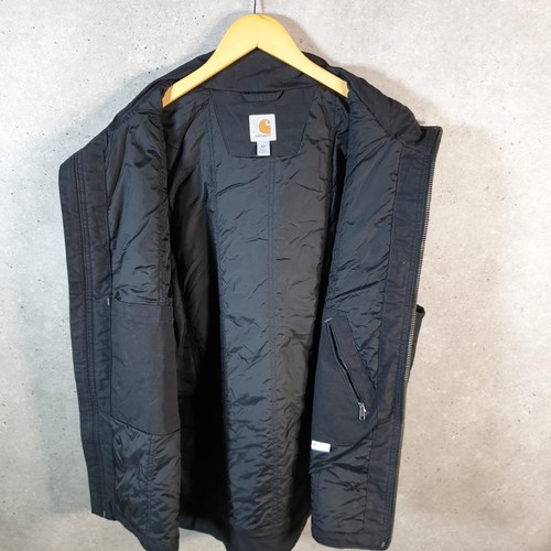 Vintage Carhartt Quilted Insulated Vest Gilet Jacke Herren 2XL Tall Schwarz - Bild 4 von 8