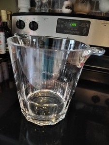 DaVinci Crystal Scalloped Ice Bucket