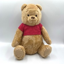Disney 14 inch Winnie the Pooh Plush Stuffed Animal Just Play Red Shirt 1929RH01