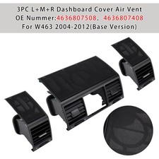3x Dashboard Lüftungsgitter Abdeckung für Mercedes G-Klasse W463 G500 G55AMG