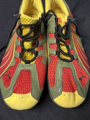 Vintage y2k 00s Puma Jamaica Speedcat Moto Racer Racing Low