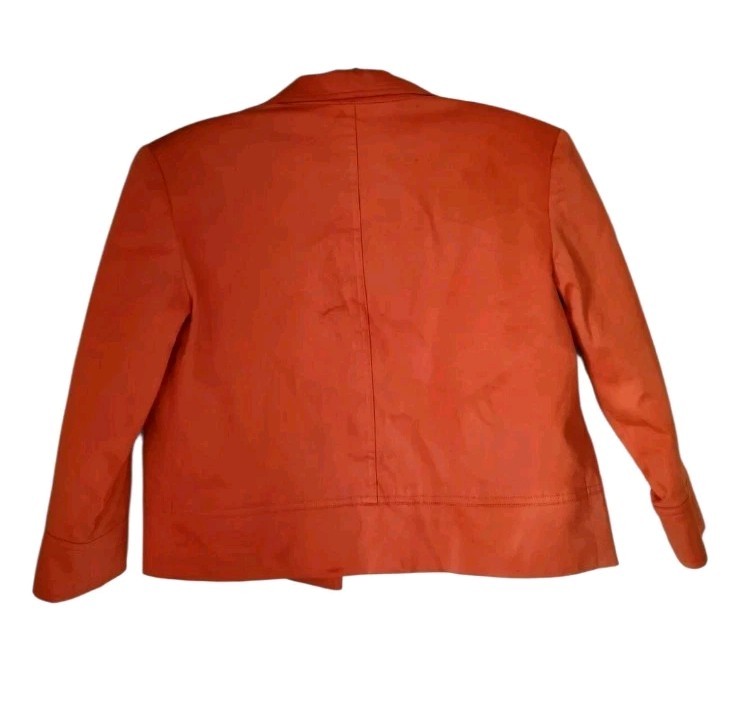Patrick Christopher Coral Orange Jacket Womens Si… - image 2