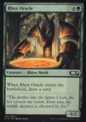 Rhox Oracle - Core Set 2019: #198, Magic: The Gathering Nm C318