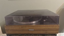Pioneer PL-12D Turntable – Exc Condition | Serviced | New Cart & Stylus