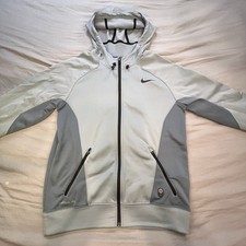 Nike Women s Fleece Lined Hoodie Light Blue Gray Therma Fit Outdoor Tech Small