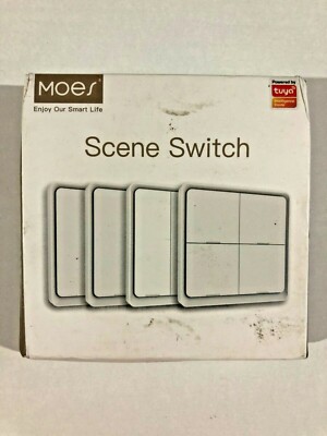 MOES Scene Switch - RF433 - White