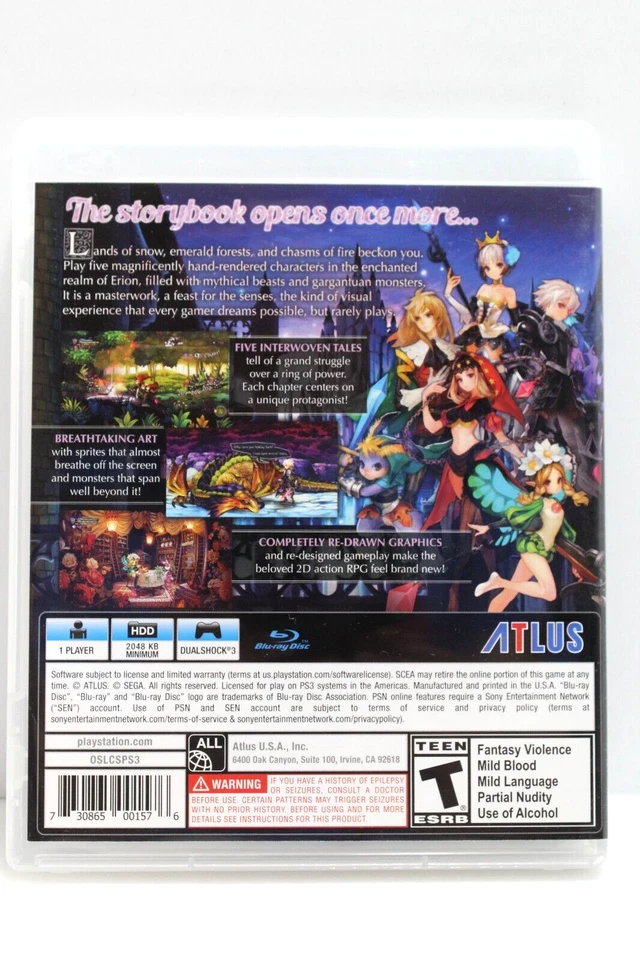Odin Sphere: Leifthrasir - PS3 - No Manual - Image 3 of 4