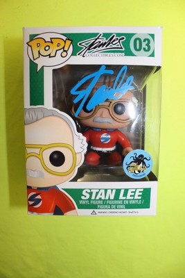 STAN LEE SIGNED Autograph Funko POP 