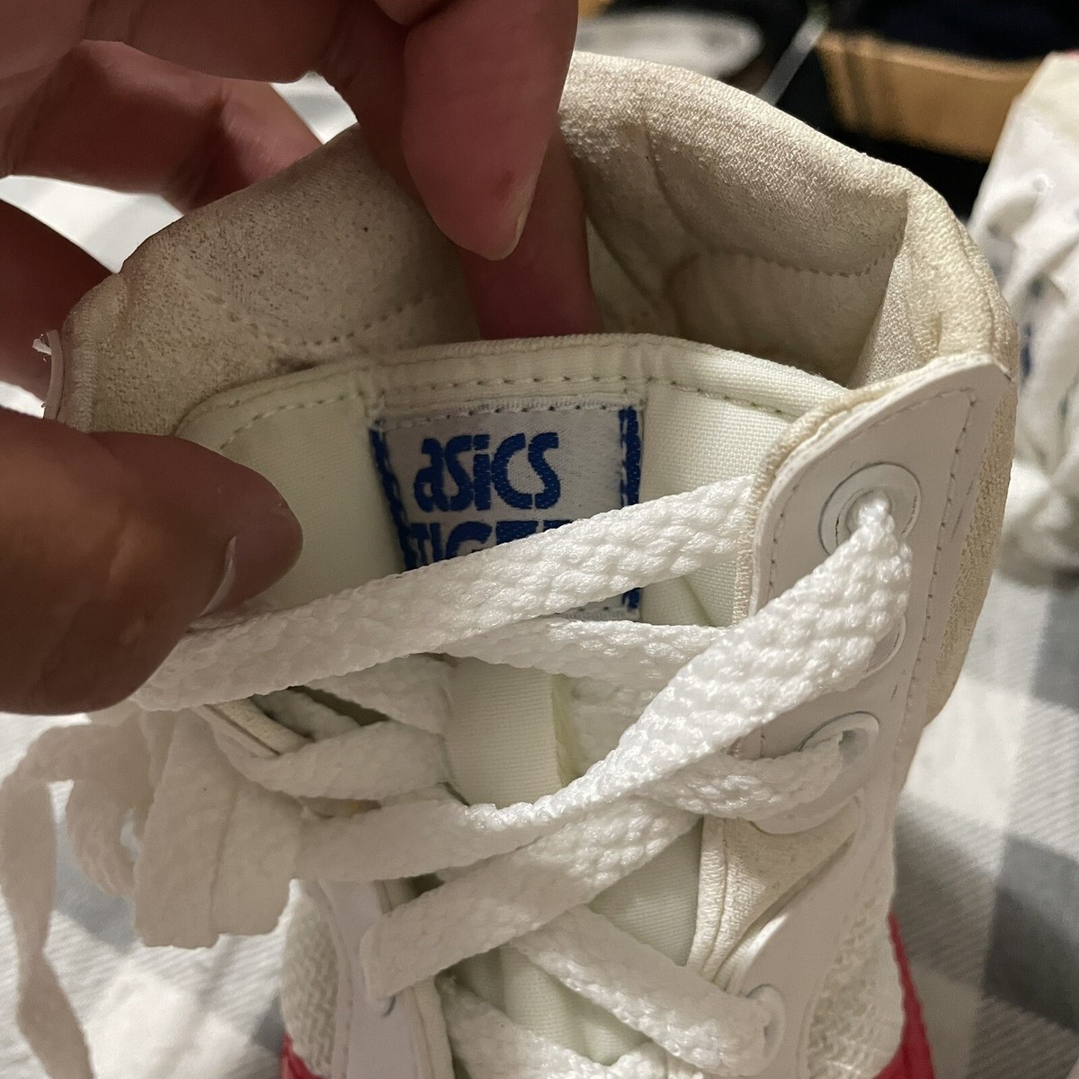 Rare Vintage 1980's NEW ASICS TIGER Super Flex Wrestling Rare Vintage 1980's NEW ASICS TIGER Super Flex Wrestling