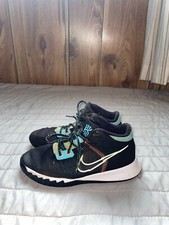 Nike Kyrie Flytrap 4 Kids Youth Sz 5Y Shoes Black/Lime/Lagoon Pulse CT5537-003