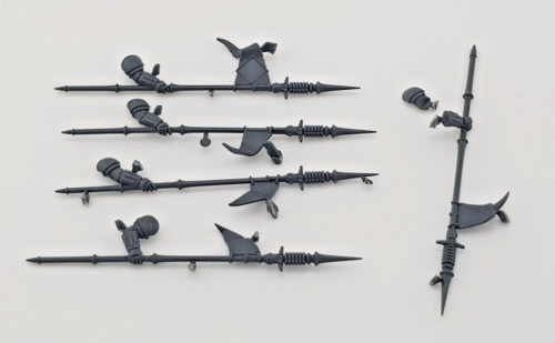 5x hunting lances - Death Riders -Death Korps of Krieg -2025