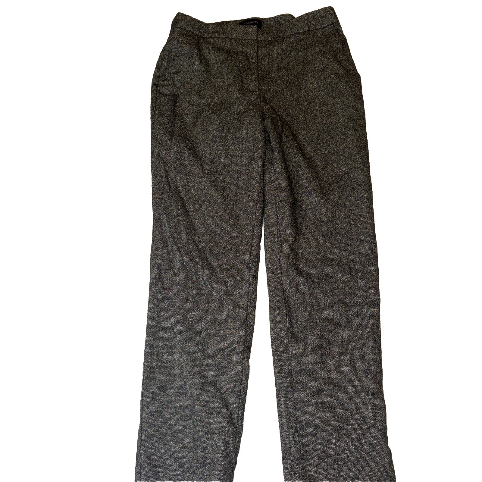 Talbots Gray Wool Blend Pants 8 - image 1