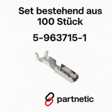 100x MQS Female Terminal 5-963715-1 &ndash; 0.5&ndash;0.75mm&sup2;, verzinnt, unsealed &ndash; TE Conn.