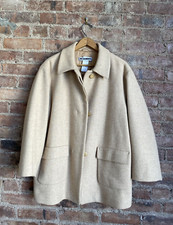 Vintage Jil Sander For Bergdorf’s Women’s Coat, Sz 36 Wool/camel Italy