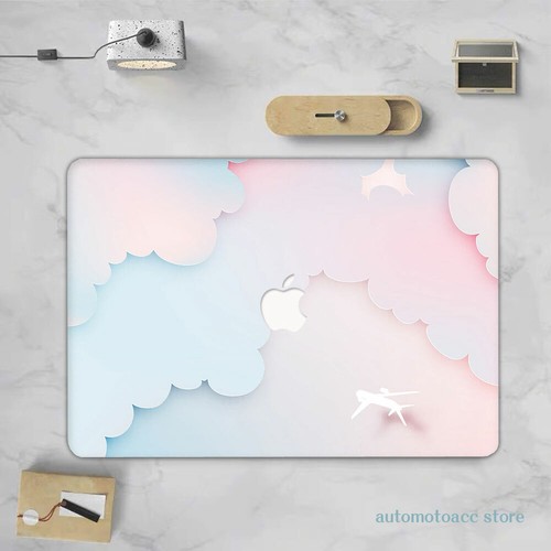 Dreamy Feather Dolphin Sky Case For Macbook M4 Pro 14 16 M3 Air 13 15 11 12 inch - Picture 4 of 24