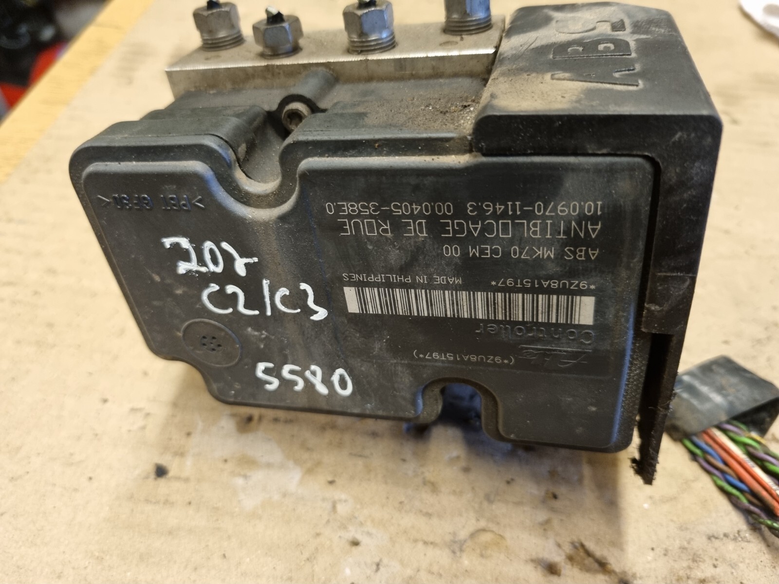 PEUGEOT 207 CITROEN C2 C3 ABS PUMP 9663945580 eBay