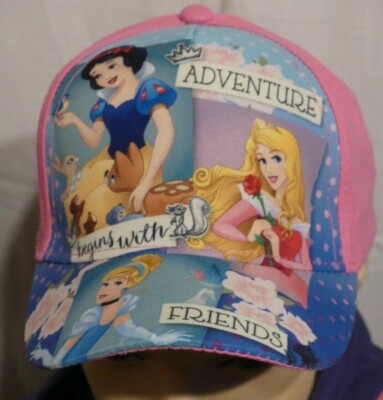 Disney Princess Kinder Cap / Kappe - Adventure begins ... - 52 cm oder 54 cm