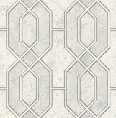 Tapete, Designtapete, Vanderbilt, Motiv, geometrisch, Schimmer, Stony Grey/Ytong