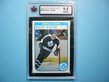 1982/83 O-PEE-CHEE NHL HOCKEY CARD #335 RICK VAIVE KSA 9.5 NGM SHARP!! 82/83 OPC