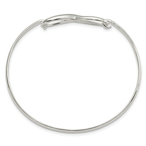 BRAND NEW* Sterling Silver Women's Hook Clasp Infinity BRAND NEW* Sterling Silver Women's Hook Clasp Infinity