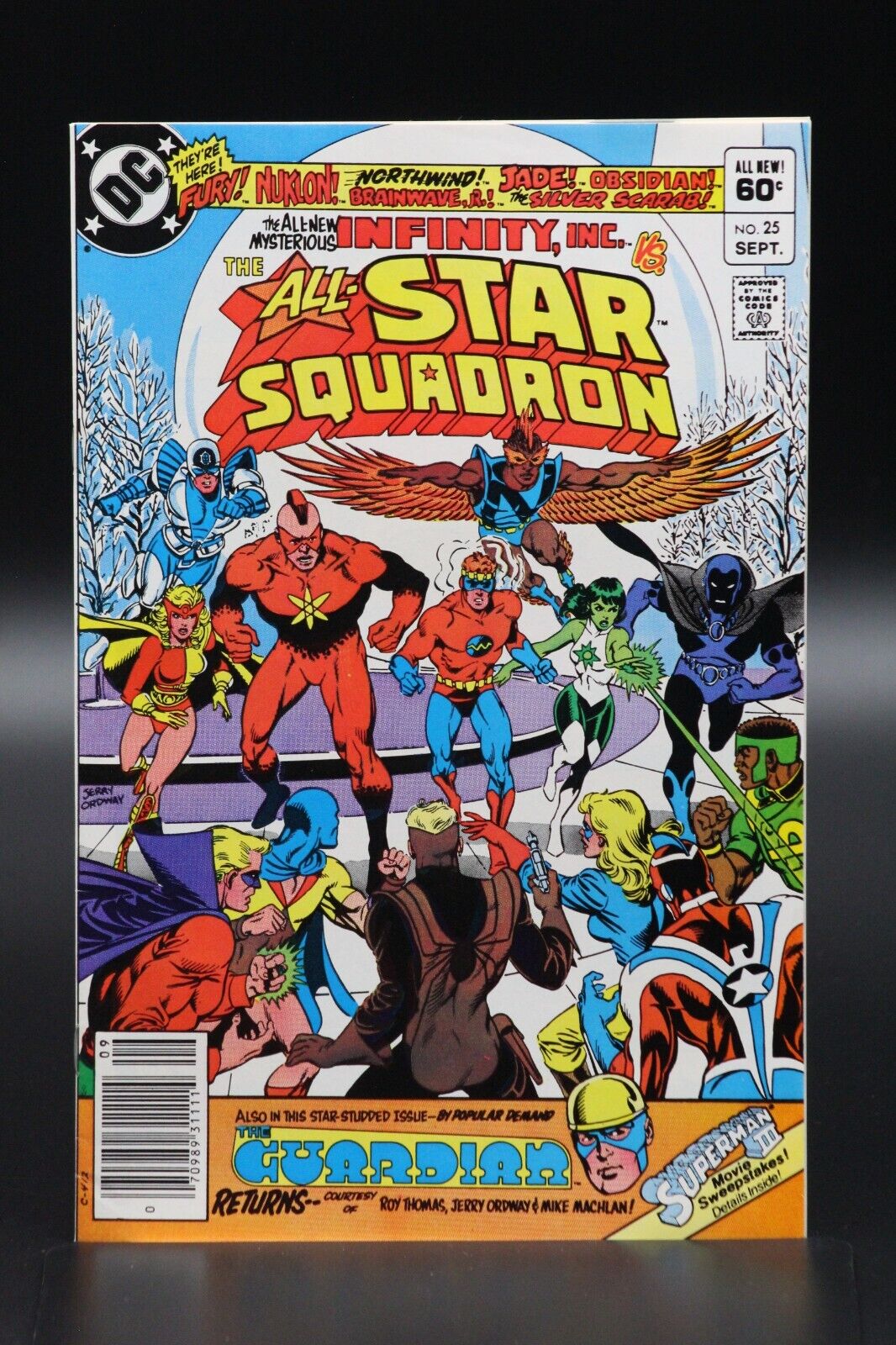 All Star Squadron (1981) #25 Jerry Ordway Cover & Art 1st App Infinity Inc VF/NM