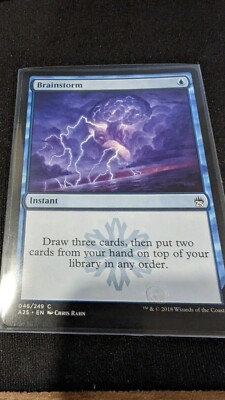 MTG: Brainstorm (046/249), Masters 25, Pack Fresh