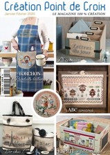 French cross stitch magazine Creation point de croix No.80