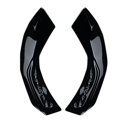 For Mercedes-Benz A-Class W177 V177 Black Rear Bumper Diffuser Splitter Canards - Foto 2 di 5