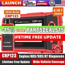 LAUNCH CRP123 VII+ OBD2 Car Diagnostic Tool Scanner ABS SRS Engine Code Reader