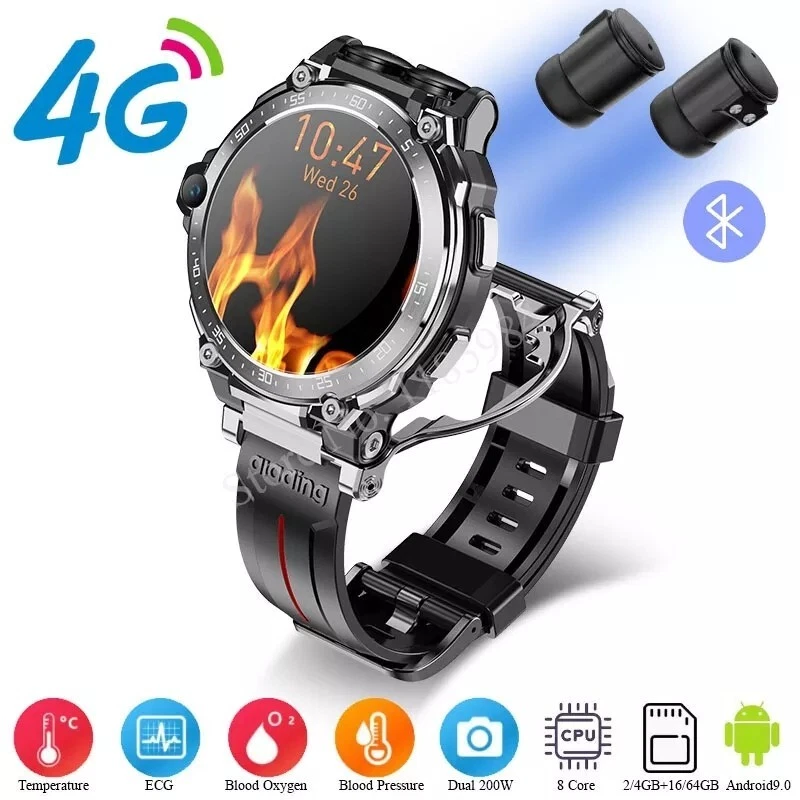 Y7 Smartwatch 4G Video Call 2MP Camera Smartwatch 8 Core GOS WIFI Android  9