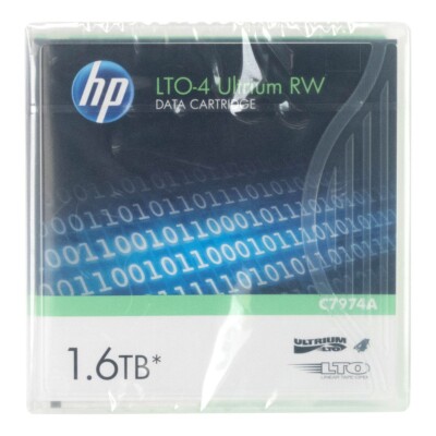HP C7974A LTO-4 ULTRIUM RW DATA CARTRIDGE 1.6TB