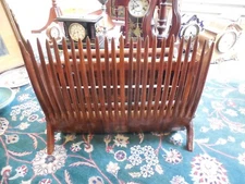 Antique Cranberry Scoop New England Wood Rake Primitive Harvest Tool 