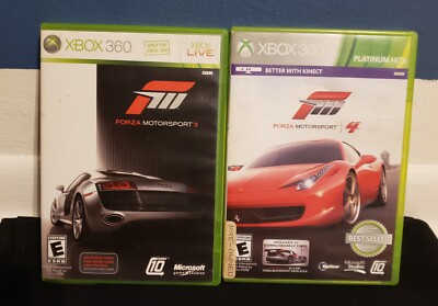 xbox 360 Forza Motorsports3,              Forza Motorsports4 xbox360#NICE#LOOK# 
