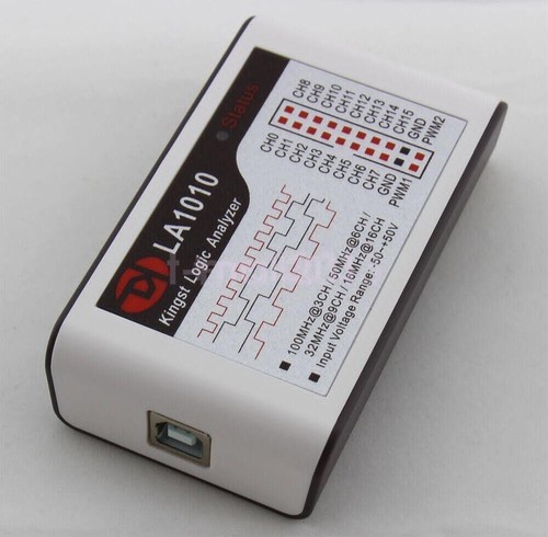Nuevo analizador lógico USB LA1010 16 CANALES 100 MHz ARM FPGA - Imagen 2 de 3