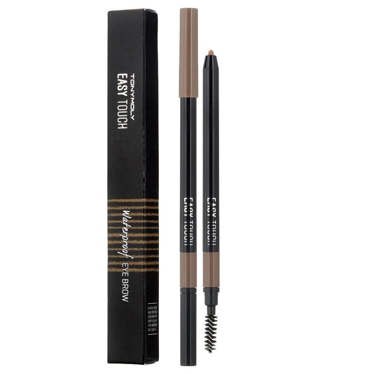 TONYMOLY Easy Touch Waterproof Eyebrow 0.5g 3 Colors Waterproof Pencil K-Beauty